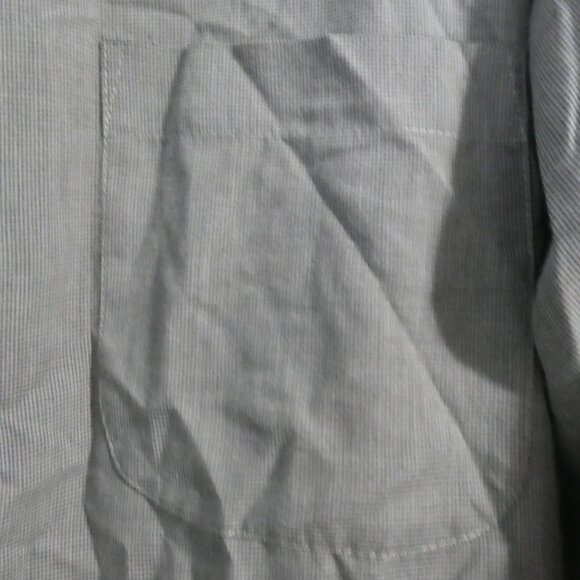 PROTOCOL | 16.5 / 34-35 | Plaid Button-Up Front Dress Shirt With Chest Pocket - Picture 6 of 16